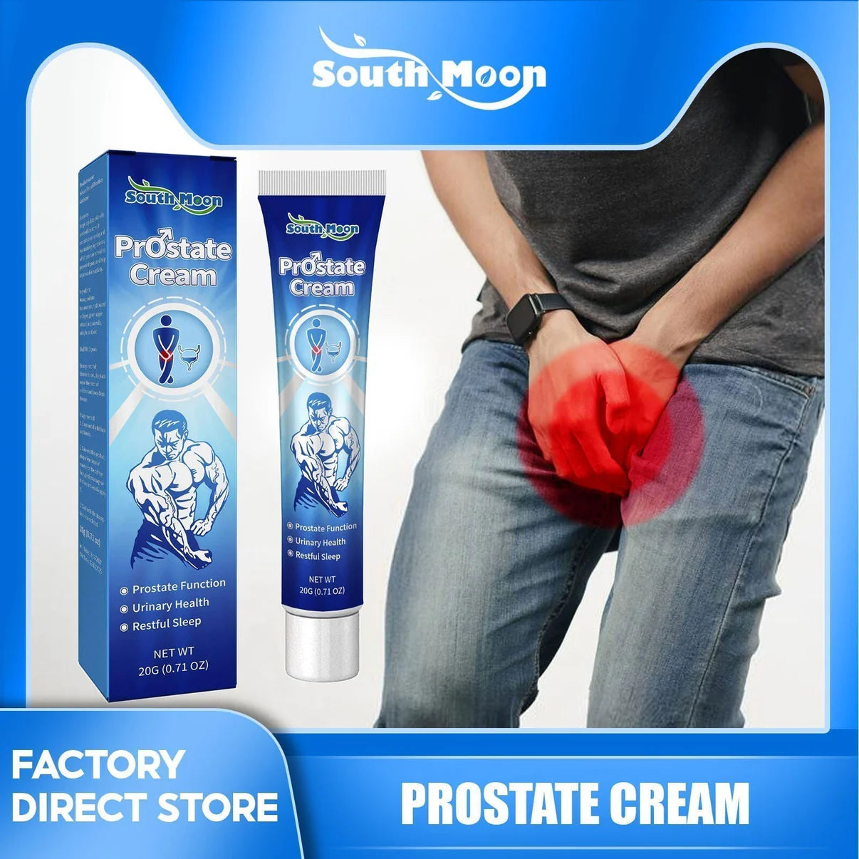Men's Prostate Strengthening and Health Cream (BUY 1 GET 1 FREE!!!)