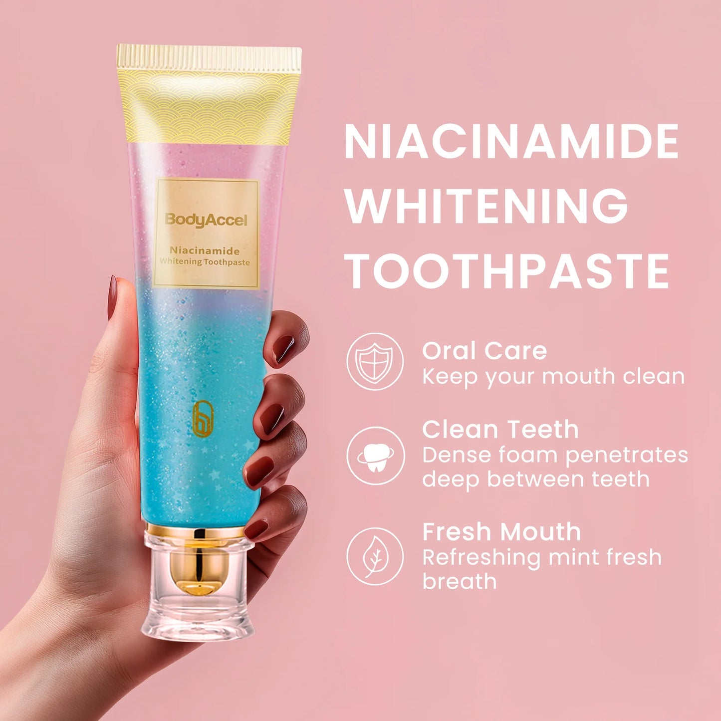 🔥Niacinamide Intensive Whitening Toothpaste (BUY 1 GET 1 FREE)