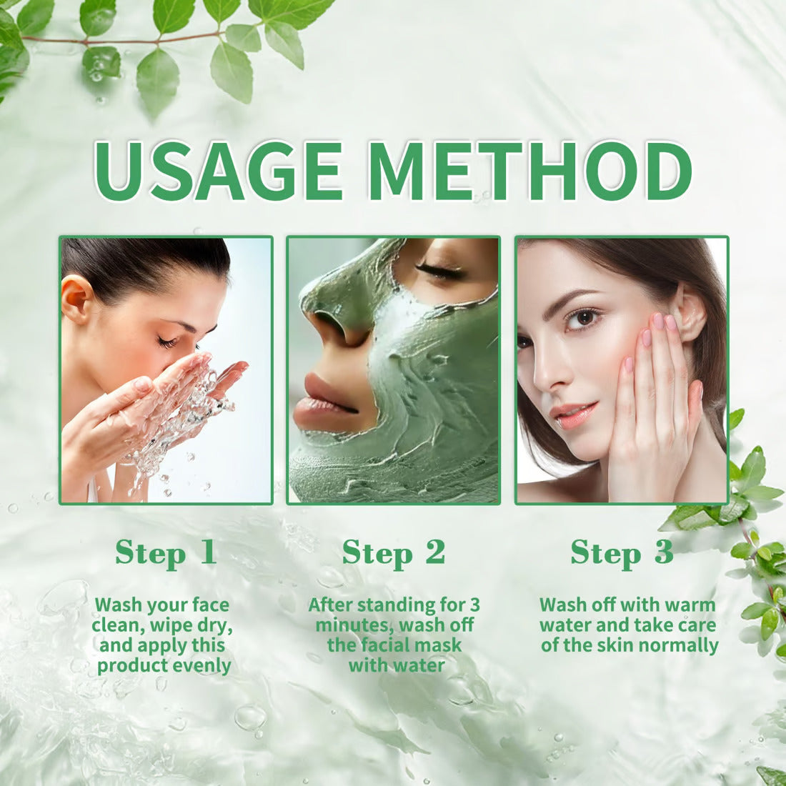 Buy 1 Get 1 Free | ✨(GREEN TOMATO) CLAY MASK CLEANSER
