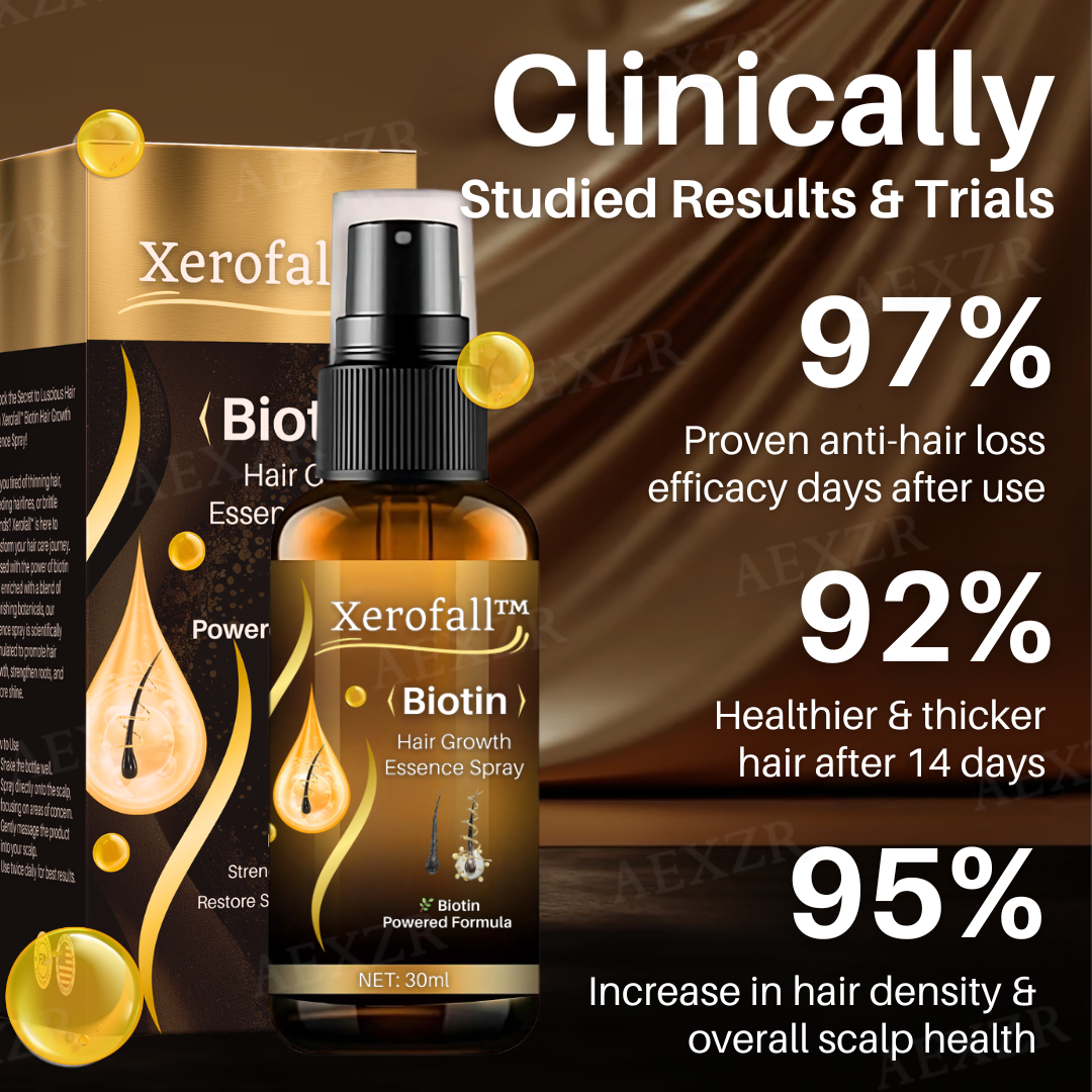 Xerofall™ Biotin Hair Growth Essence Spray | Buy 1 Get 1 Free