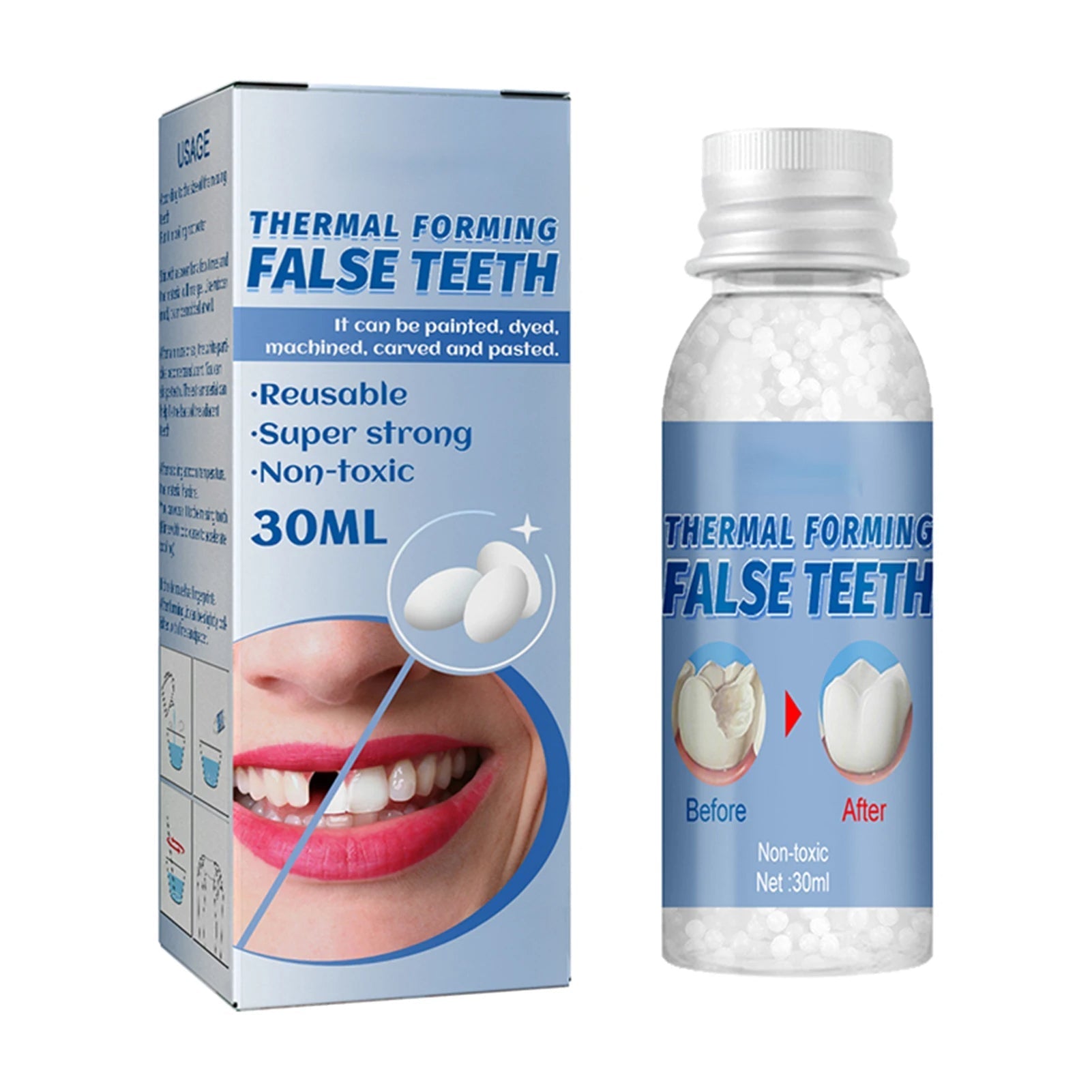 ✅False Teeth Kit - Your Smile dentures