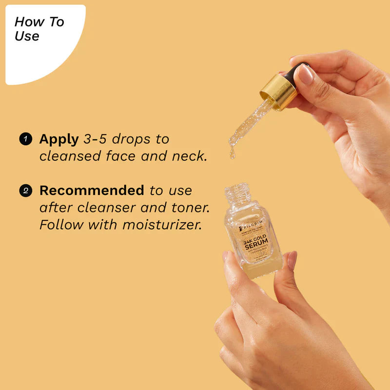 (🔥 Buy 1 Get 1 Free🔥) Golden Glow: 24K Gold Serum for Glowing Skin