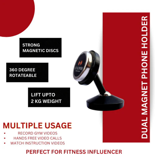 Magnetic Phone Holder 360 Degree Rotation