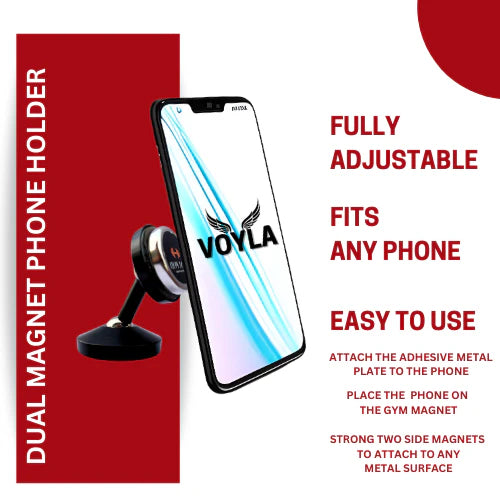 Magnetic Phone Holder 360 Degree Rotation
