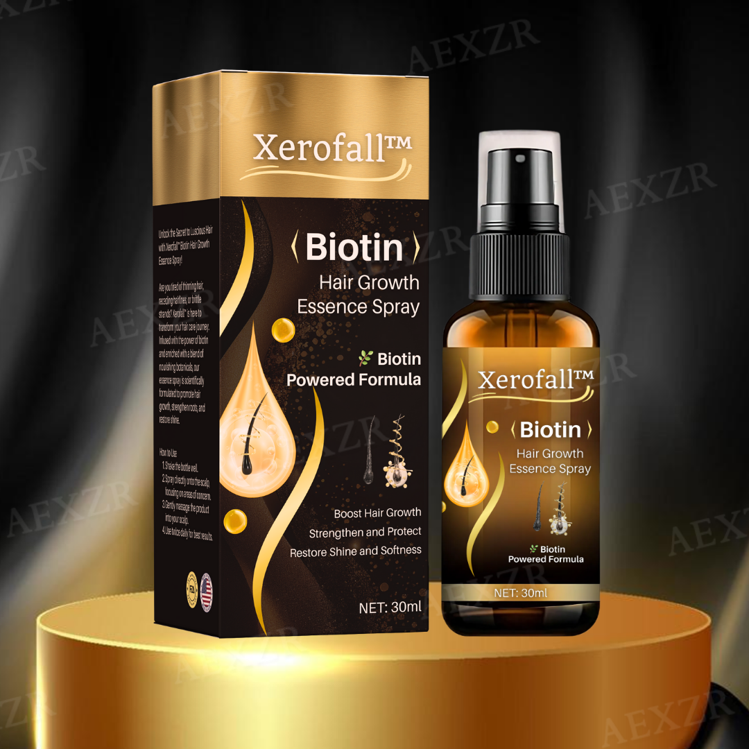 Xerofall™ Biotin Hair Growth Essence Spray | Buy 1 Get 1 Free