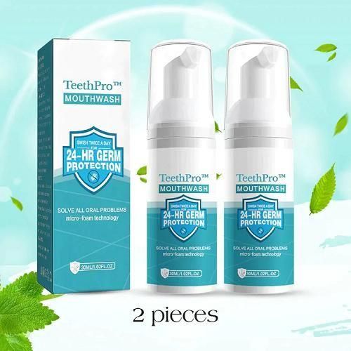Teeth Whitening Foam (🔥Buy 1 Get 1 Free 🦷 NEW TEETH Mouthwash - Solve all Oral Problems