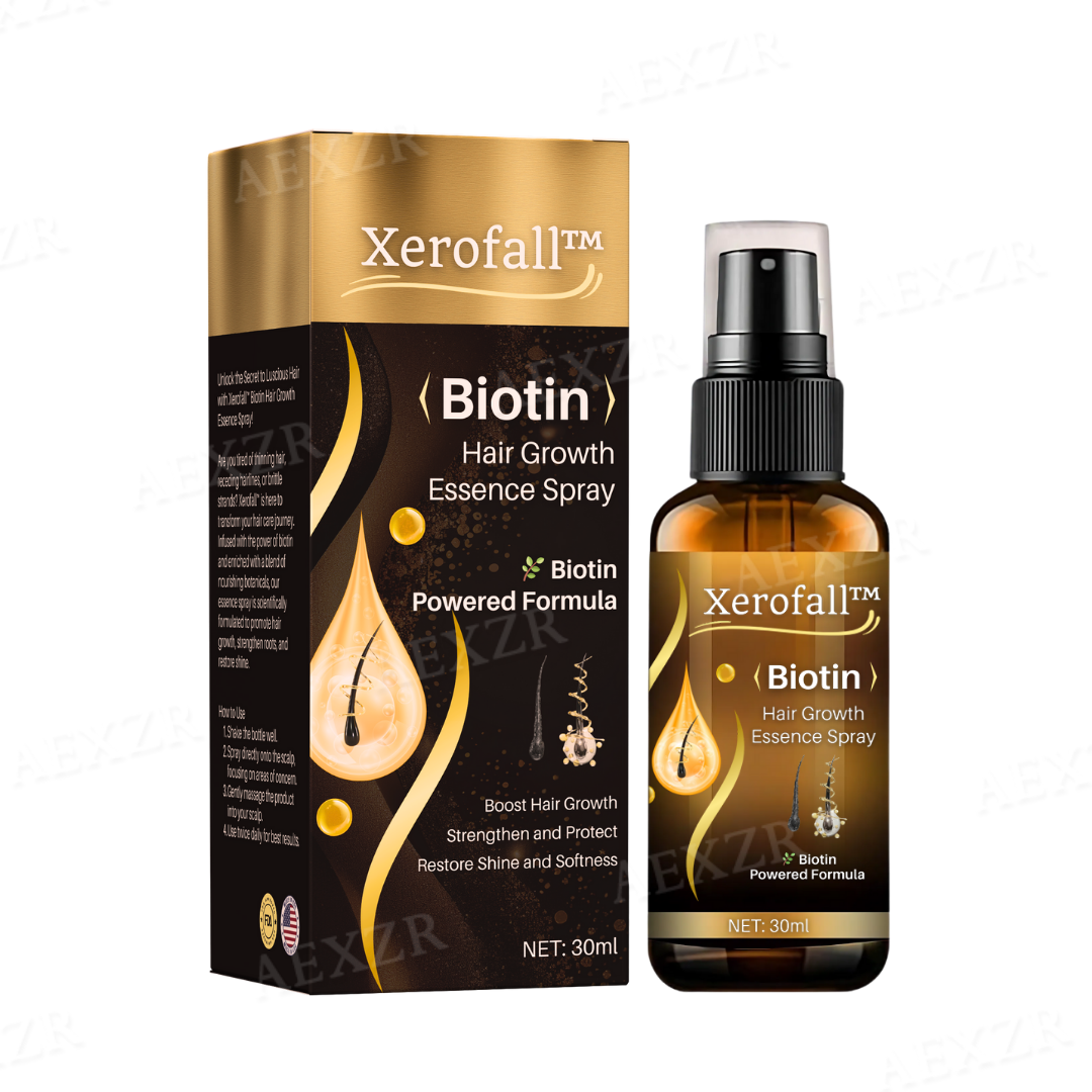 Xerofall™ Biotin Hair Growth Essence Spray | Buy 1 Get 1 Free