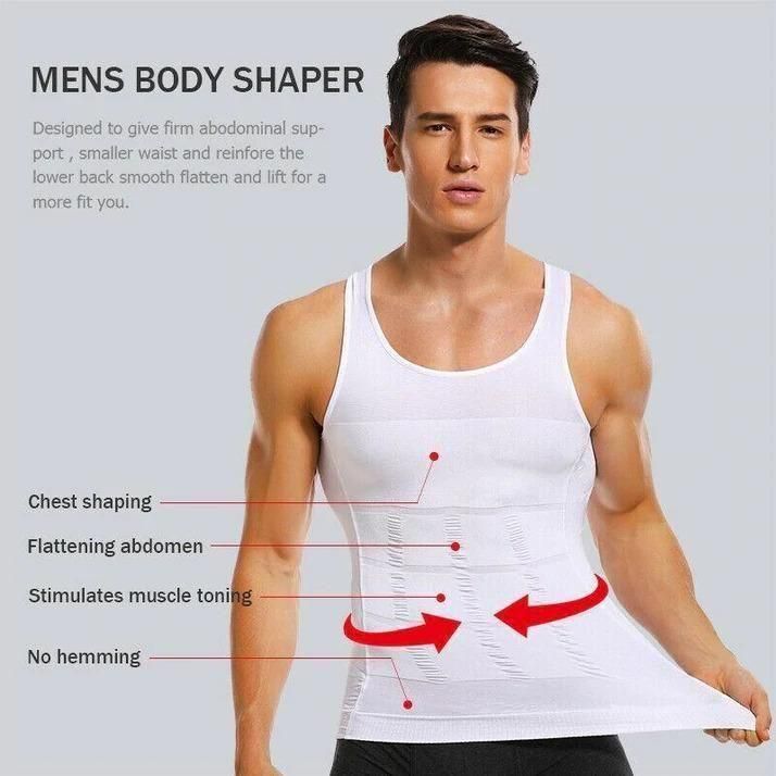 Men's Solid Compression Flexvest (BUY 1 GET 1 FREE)