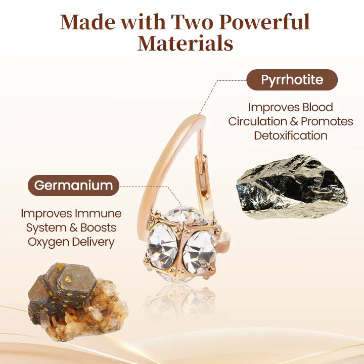 LymphAura Germanium Detox Earrings ( Imported from USA ) -🌟Buy 1 Get 1 Free