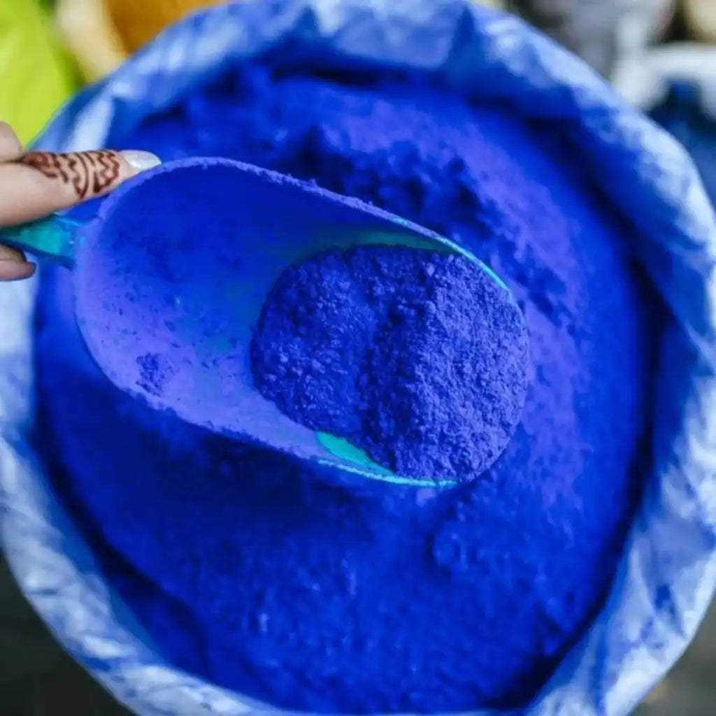 Moroccan Blue Nila Powder - Rejuvenating Face Mask for Radiant Skin