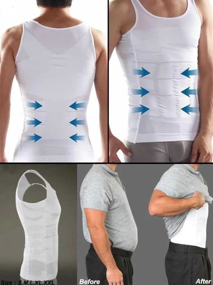 Men's Solid Compression Flexvest (BUY 1 GET 1 FREE)