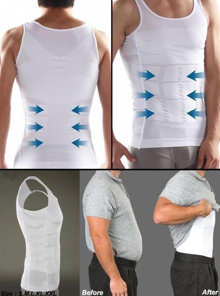 Men's Solid Compression Flexvest (BUY 1 GET 1 FREE)