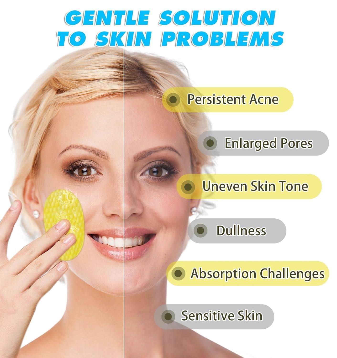 Turmeric and Kojic Acid Korean Cleansing Pads (Pack of 60)