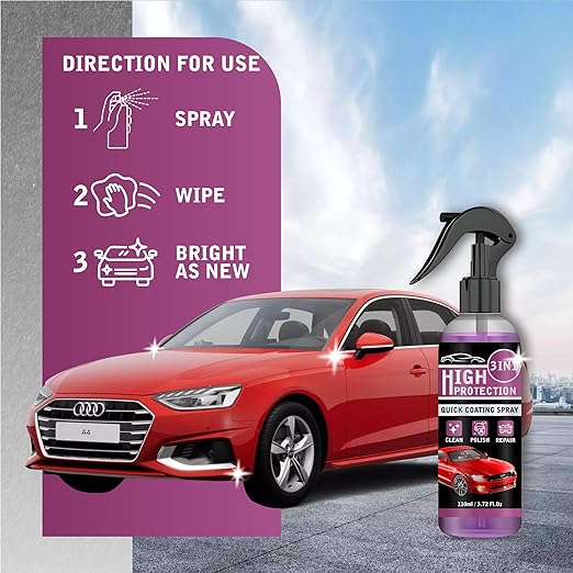 10x More Powerful Car Coating Spray | Buy 1 Get 2 Freeš„ (Pack Of 3)