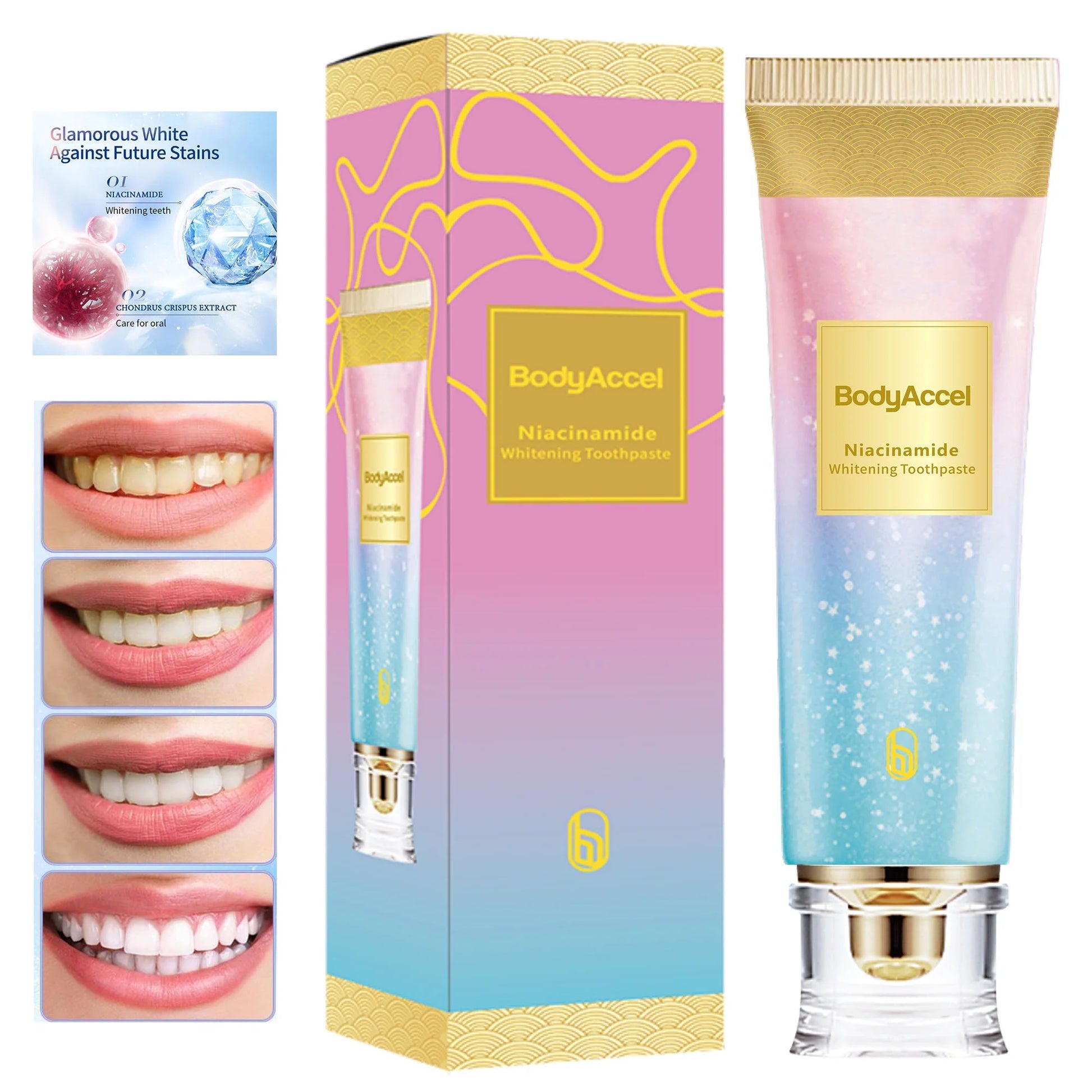 🔥Niacinamide Intensive Whitening Toothpaste (BUY 1 GET 1 FREE)