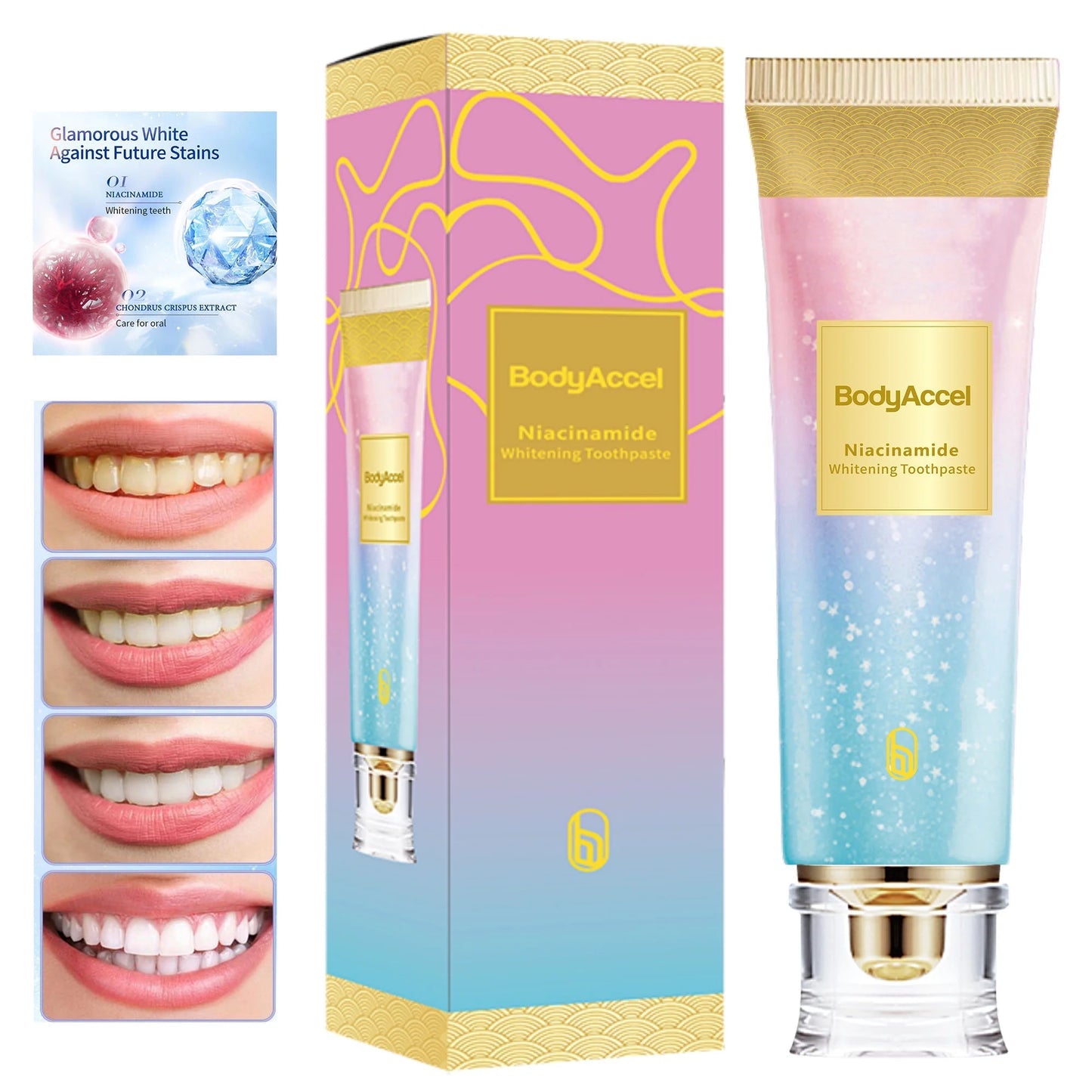 🔥Niacinamide Intensive Whitening Toothpaste (BUY 1 GET 1 FREE)