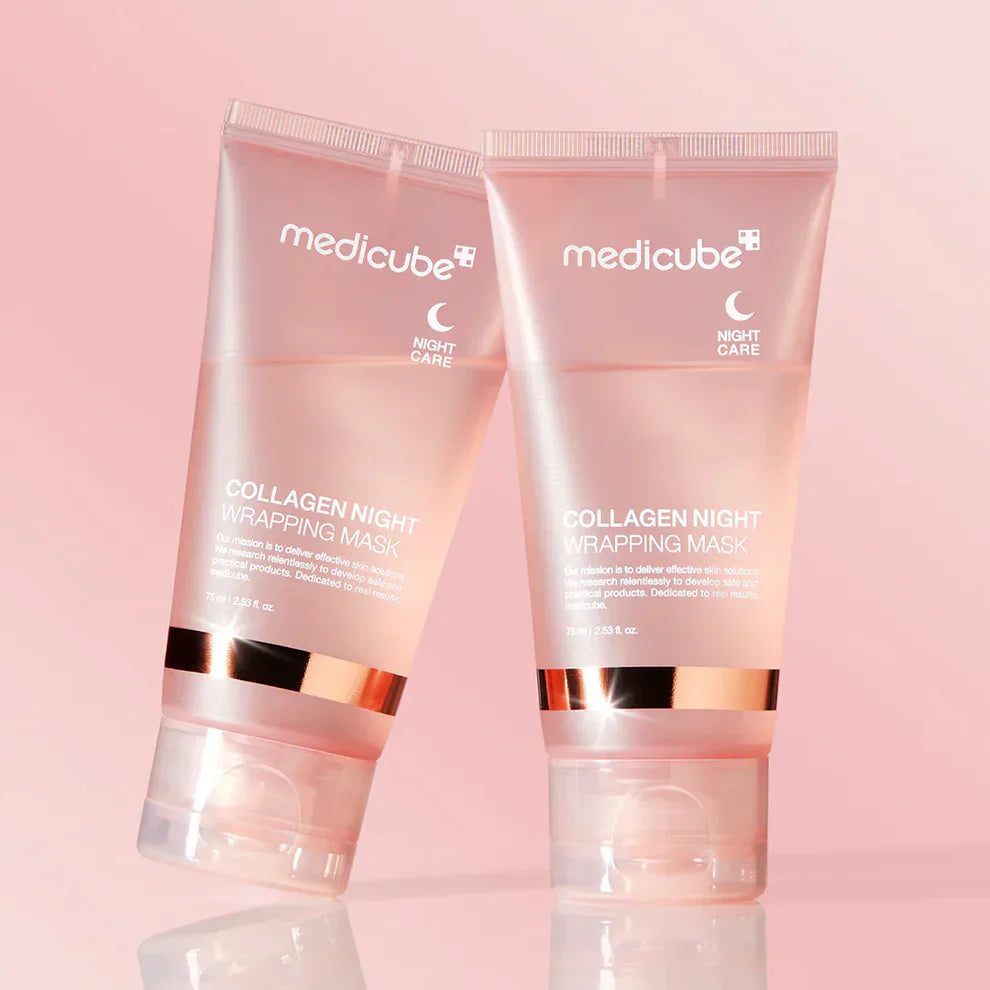 Buy 1 Get 1 Free | Collagan Night Wrapping Face Mask (with Nicotinamide & Hyaluronic Acid, Collagan Extract)