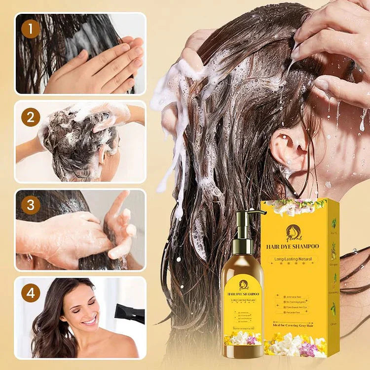š„ Buy 1 Get 1 Freeš„Japanese Long Lasting Natural Hair Dye Shampoo