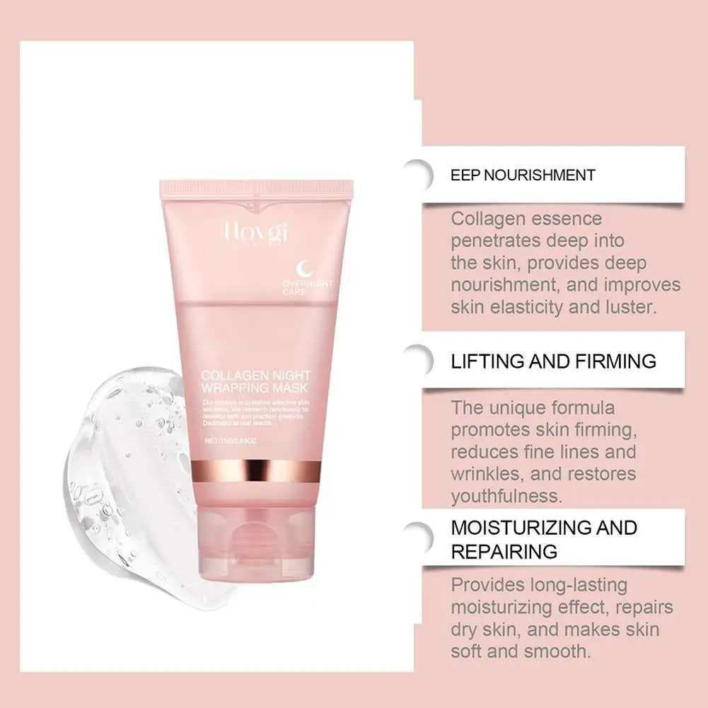 Collagen Night Wrapping Mask | Buy 1 Get 1 Free 🤩
